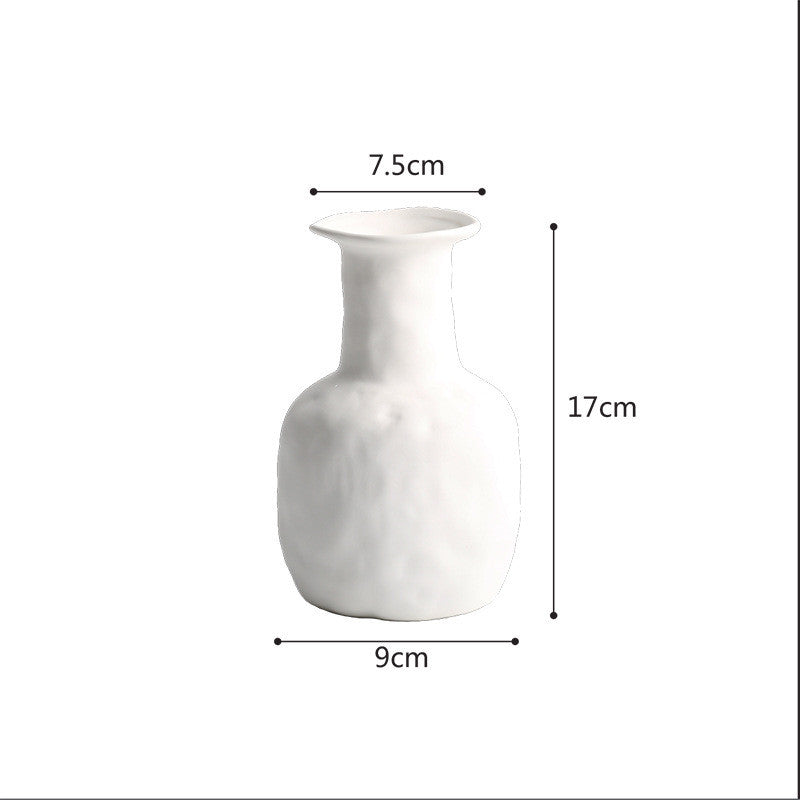Scandinavian Minimalist Ceramic Vase