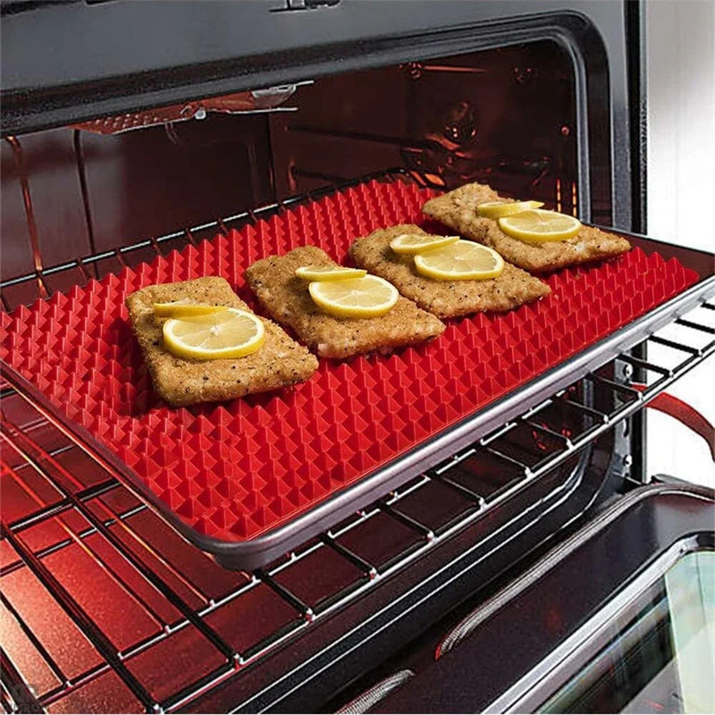 Eco Friendly Food Grade Safe Non Stick Silicone Cooking Mat for Oven