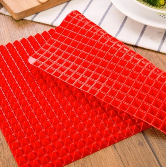Eco Friendly Food Grade Safe Non Stick Silicone Cooking Mat for Oven