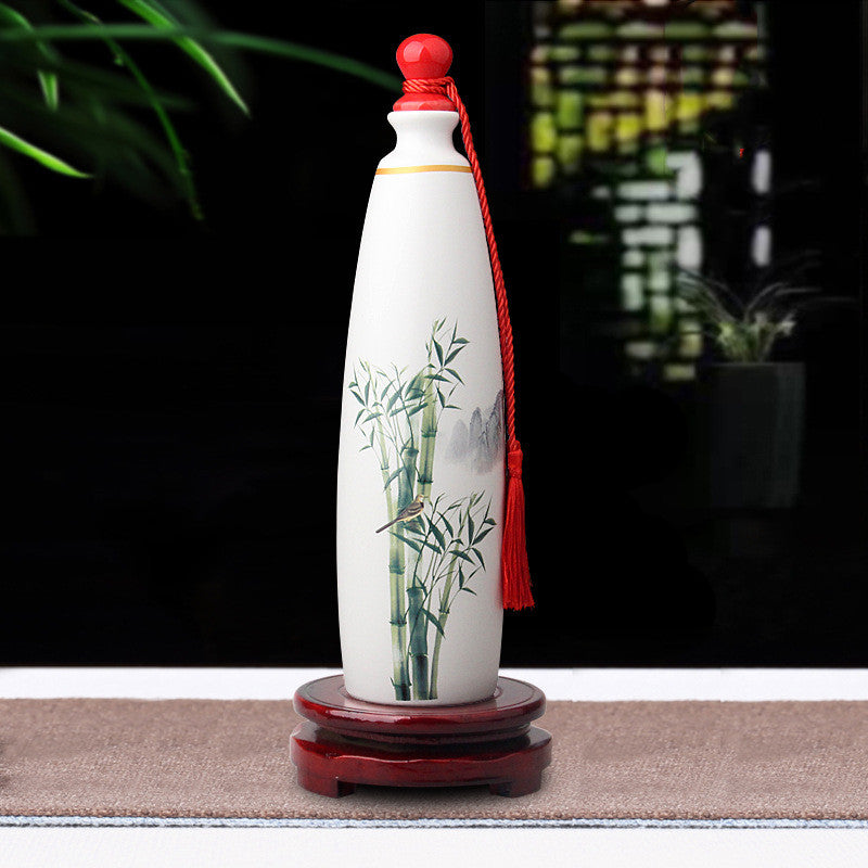 Decorative Sealed Wine Jar