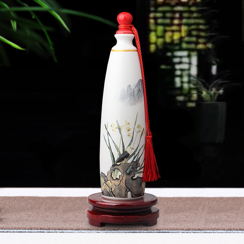 Decorative Sealed Wine Jar