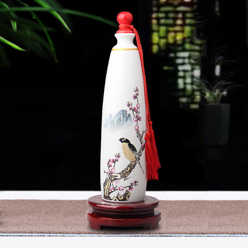 Decorative Sealed Wine Jar