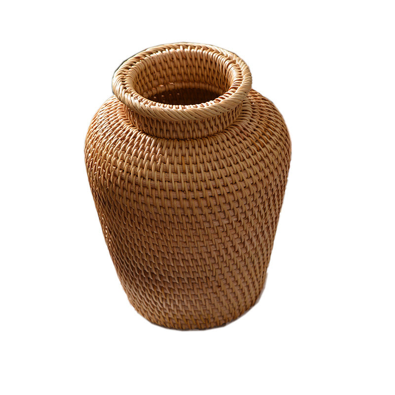 Rattan Woven Decorative Flower Vase