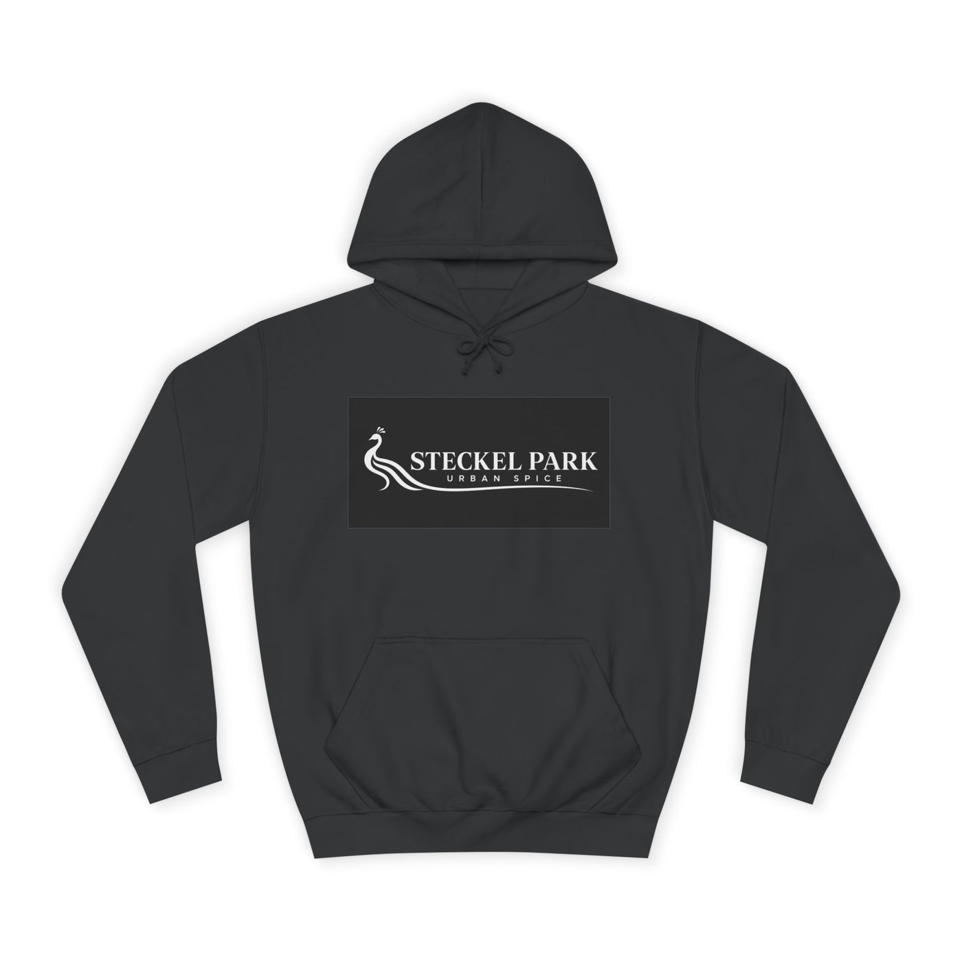 Steckel Park Peacock Hoodie — Vintage Campus Logo College Sweatshirt