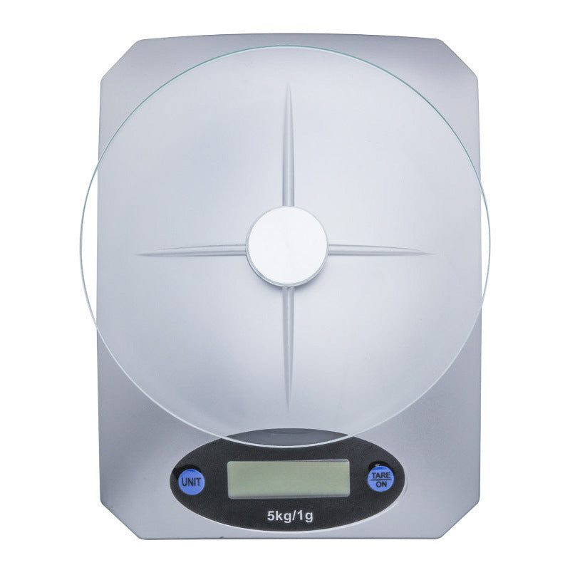Tempered Glass Metallic Accurate LED Display Digital Food Scale for Weighing Food Items