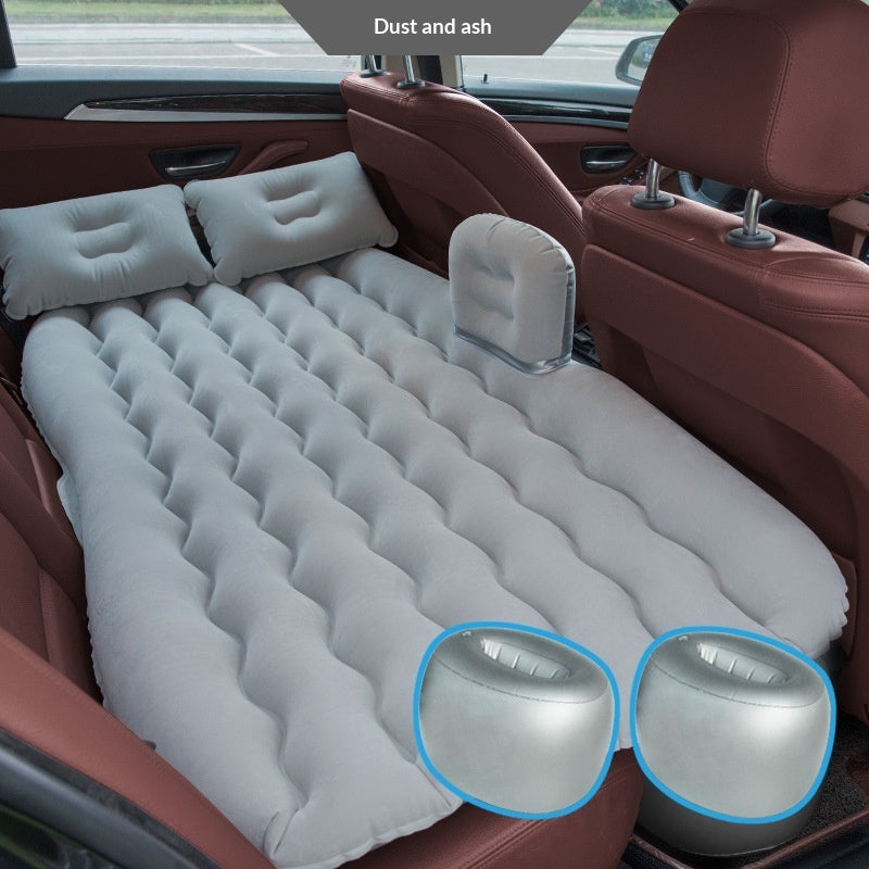 Wave-Shaped Inflatable Car Bed