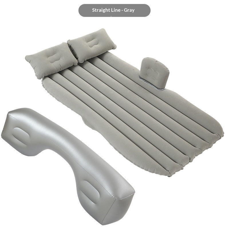 Wave-Shaped Inflatable Car Bed