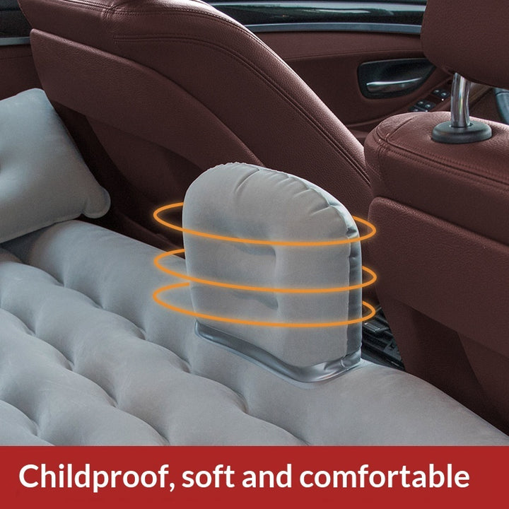 Wave-Shaped Inflatable Car Bed