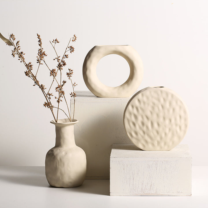 Scandinavian Minimalist Ceramic Vase
