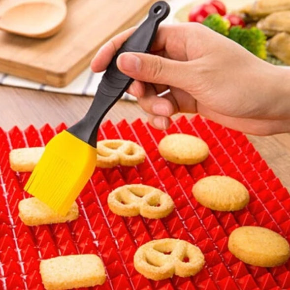 Eco Friendly Food Grade Safe Non Stick Silicone Cooking Mat for Oven