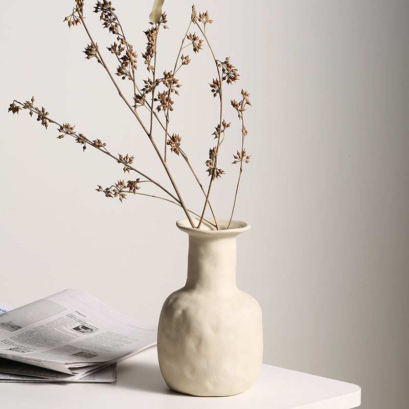 Scandinavian Minimalist Ceramic Vase