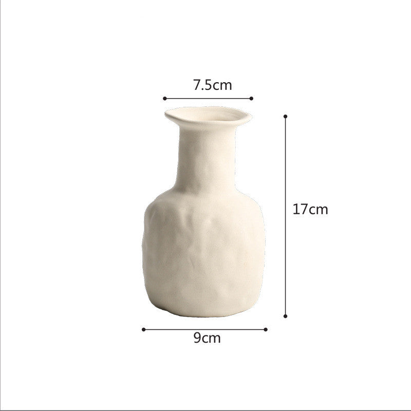 Scandinavian Minimalist Ceramic Vase