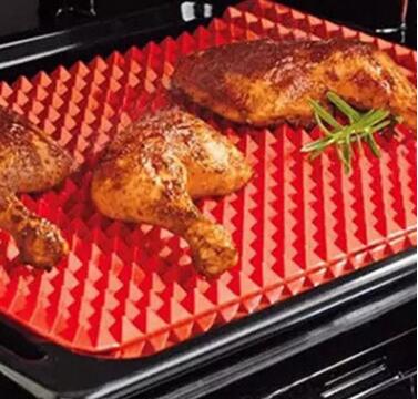Eco Friendly Food Grade Safe Non Stick Silicone Cooking Mat for Oven