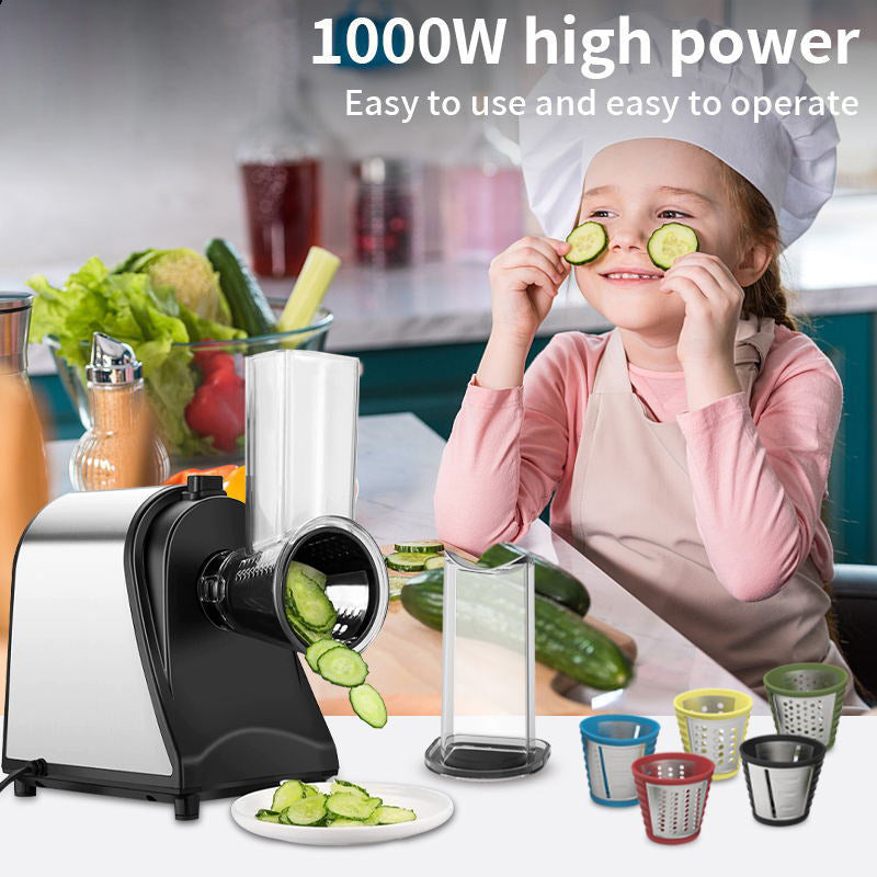 Stainless Steel and Anti-Slip Foot Pad Detachable Vegetable Cutting Machine