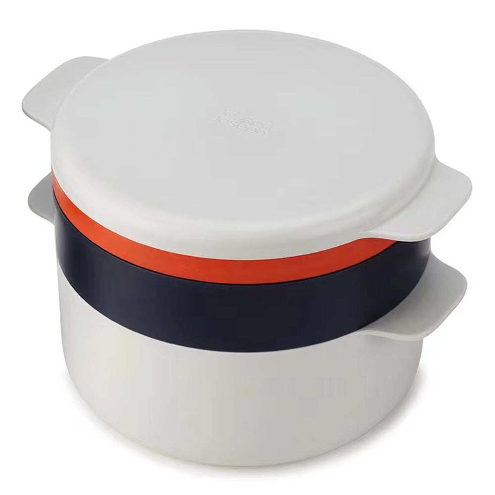 Premium Food Grade Multi Layer Microwave Steamer Bowl for Daily Use