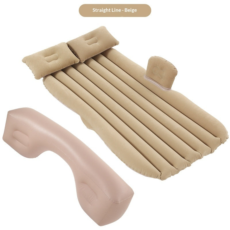 Wave-Shaped Inflatable Car Bed