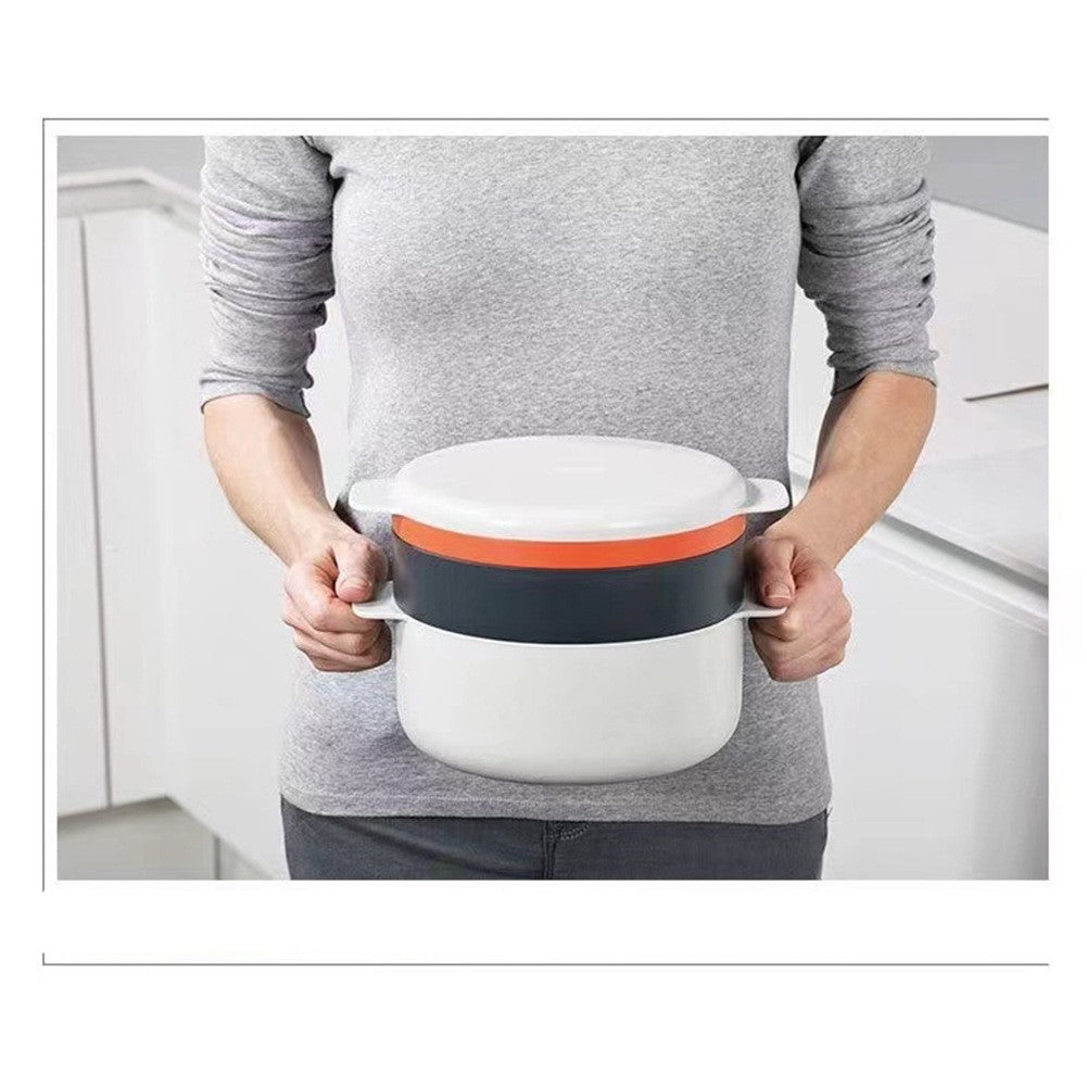 Premium Food Grade Multi Layer Microwave Steamer Bowl for Daily Use
