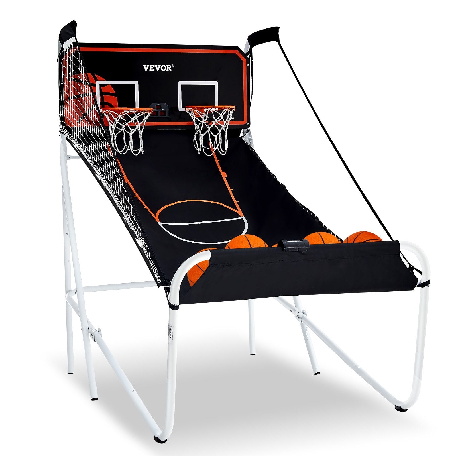 Foldable 2-Player Indoor Basketball Arcade Game