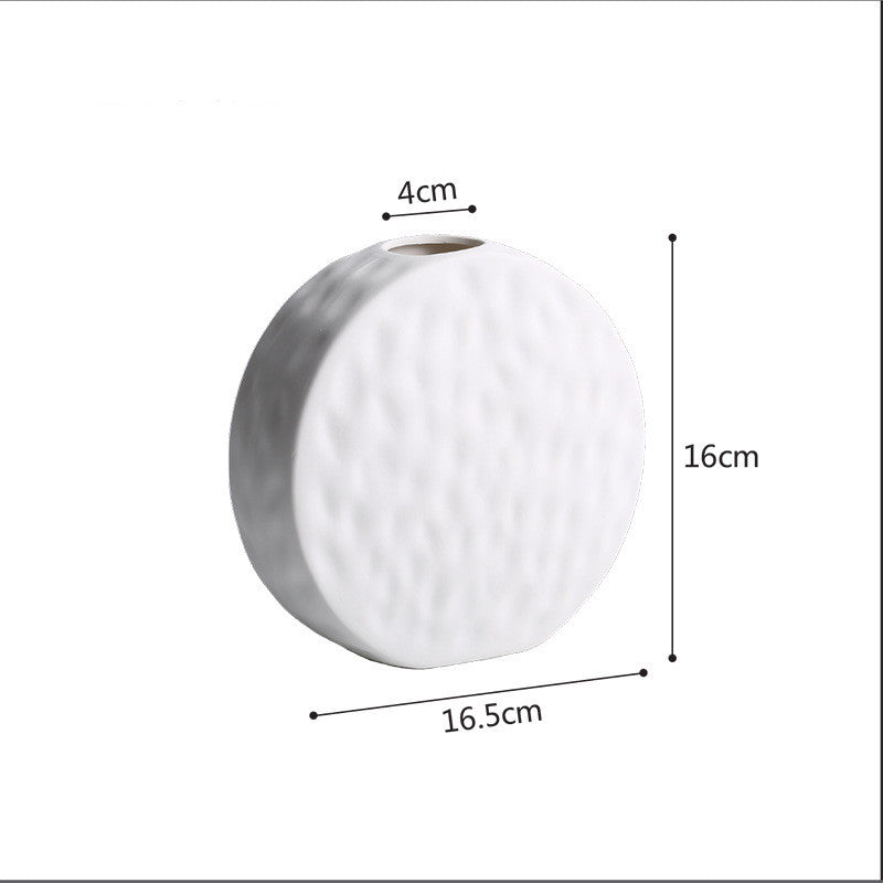 Scandinavian Minimalist Ceramic Vase