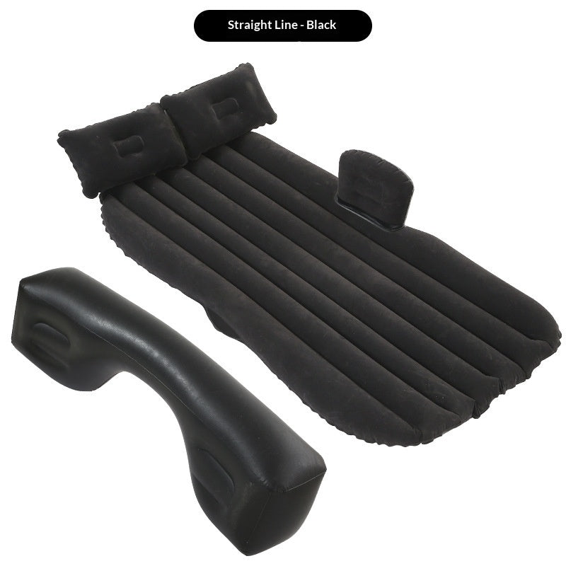 Wave-Shaped Inflatable Car Bed